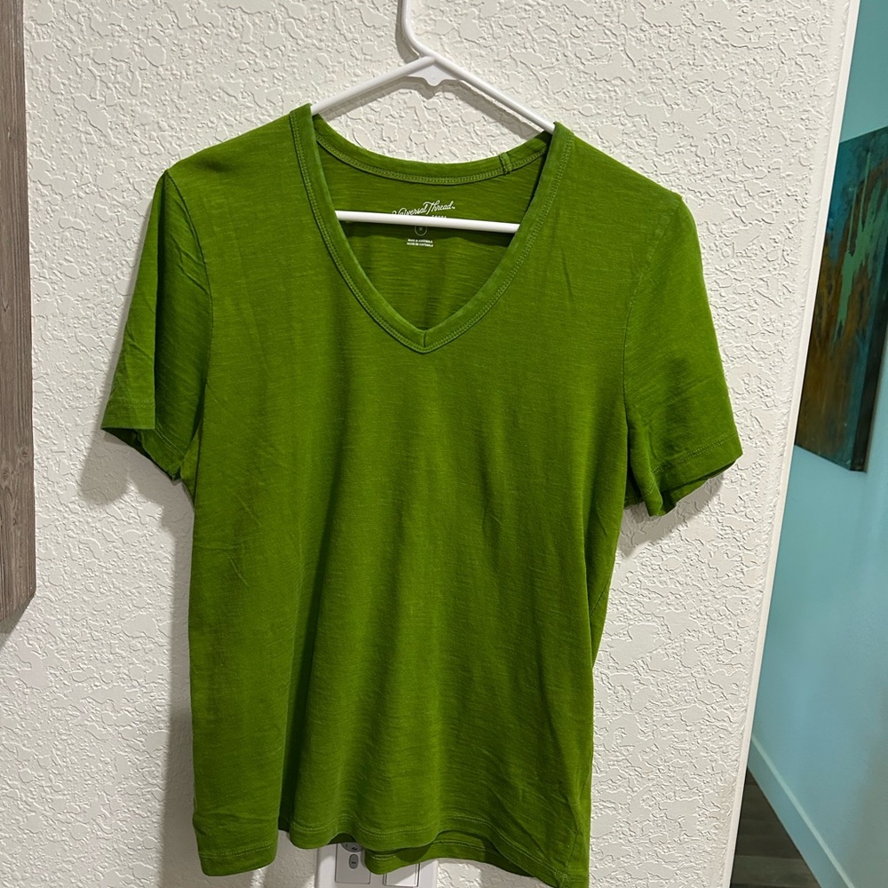 Fun Green Vneck